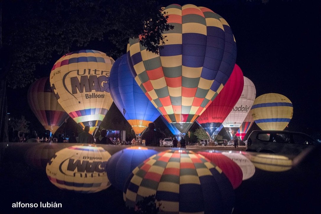Saliendo de Valladolid surge el Night Glow